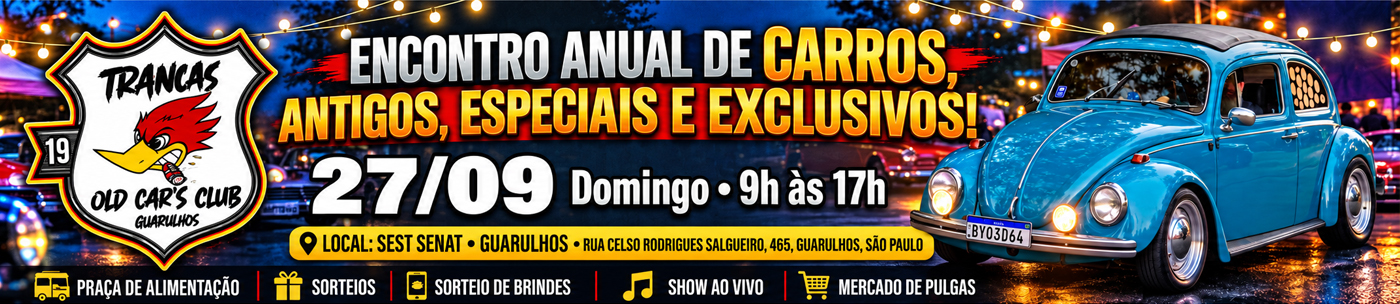 Banner Trancas Old Car Club